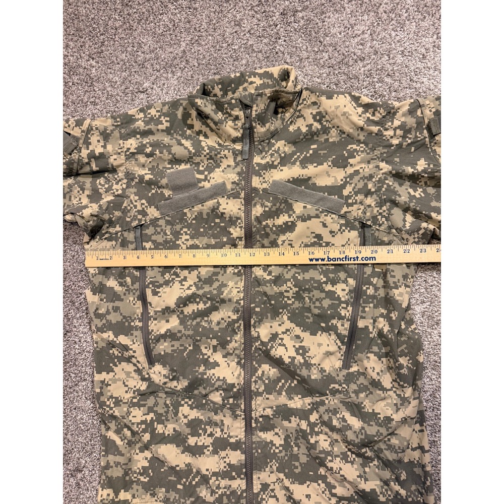 US Army Jacket Mens Medium Long Camo Gen III L4 Wind Cold Weather Digital ACU - Picture 5 of 8